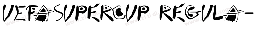 UEFASupercup Regula字体转换